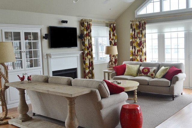 Relaxed Living Room Decorating Ideas Awesome Relaxed Living Room Avalon Nj Beach Style Family Room Other by Erica Kidwell Interior