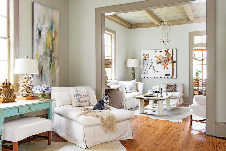 Relaxed Living Room Decorating Ideas Inspirational Layer Neutrals for A Relaxed Look 106 Living Room Decorating Ideas southern Living