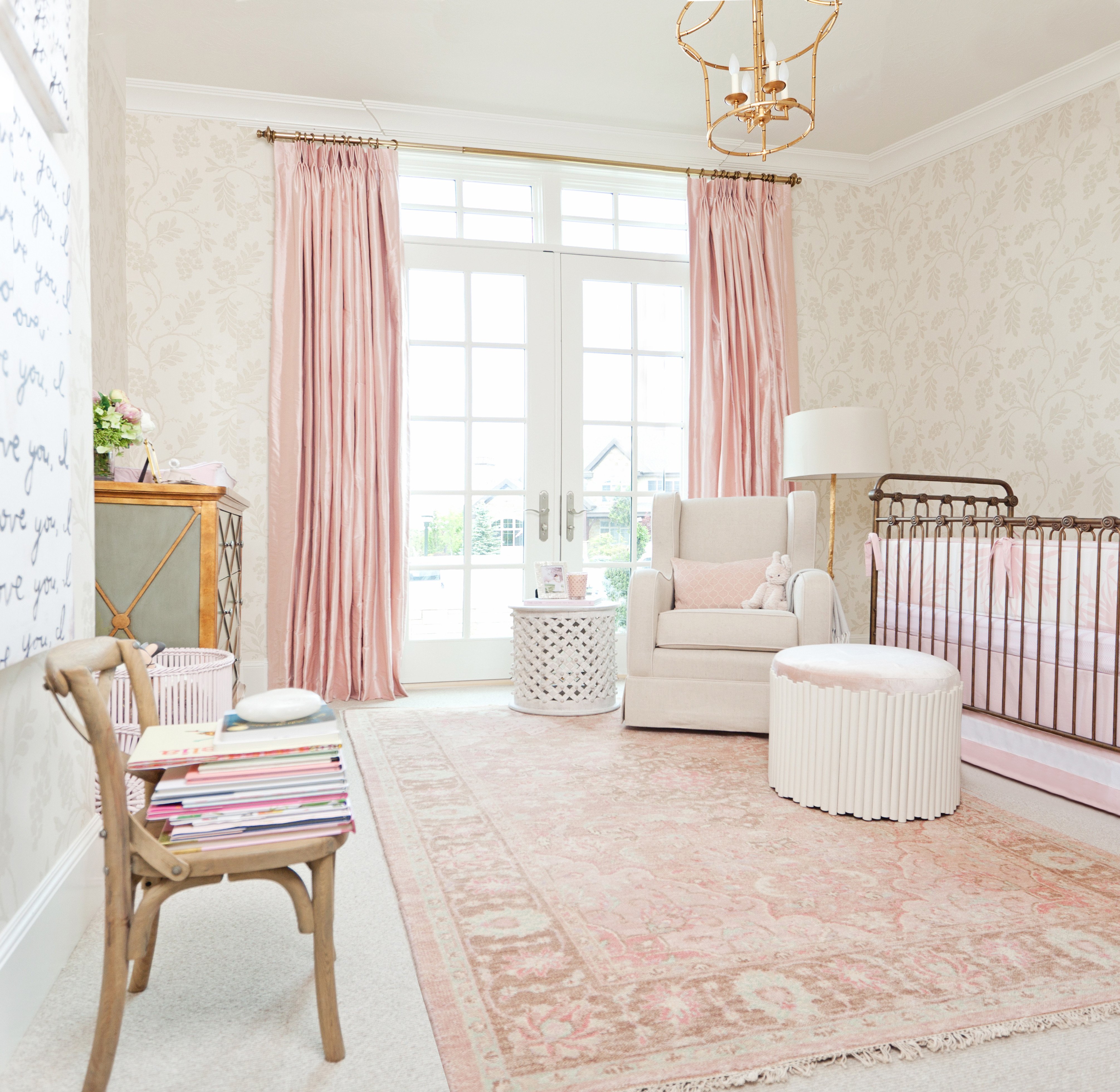 Room Decor for Baby Girl Beautiful A Pink Nursery for Pink Peonies Project Nursery