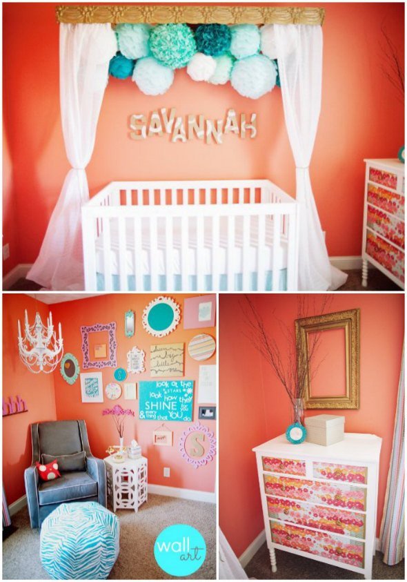 Room Decor for Baby Girl New Baby Nursery Ideas for Girls