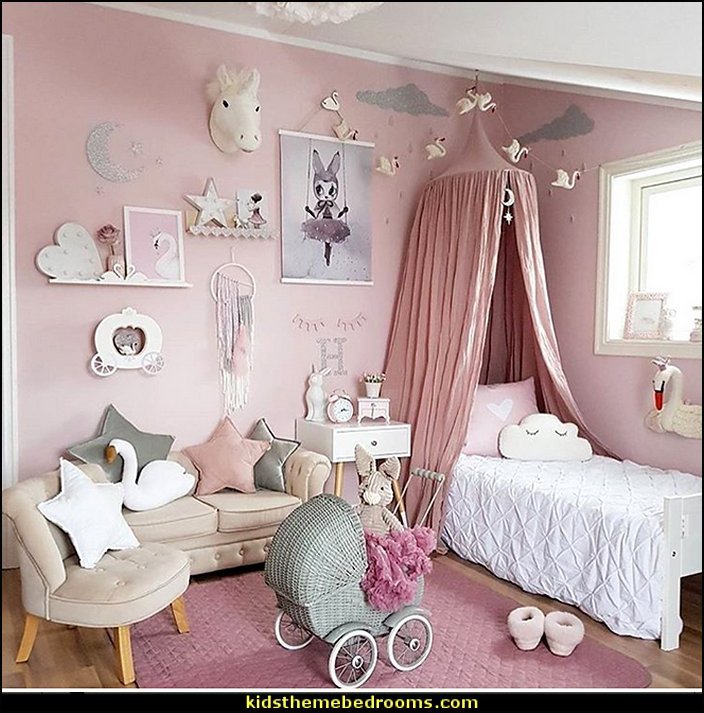 Room Decor Ideas for Girl Beautiful Decorating theme Bedrooms Maries Manor Girls Bedrooms Girls theme Bedroom Decorating Ideas