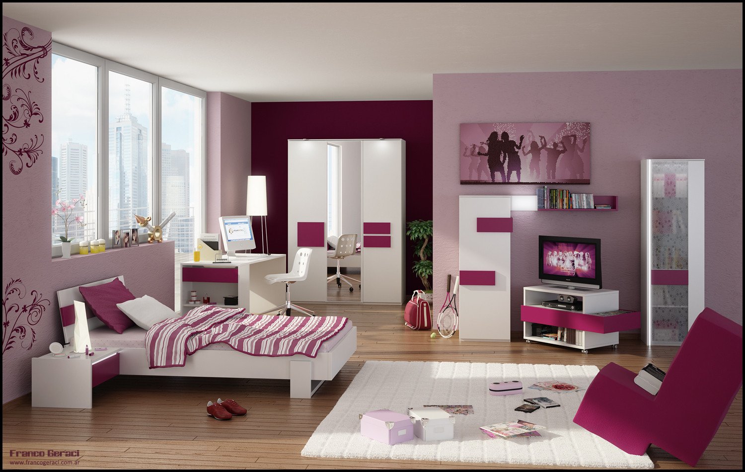 Room Decor Ideas for Teens Beautiful Teenage Room Designs