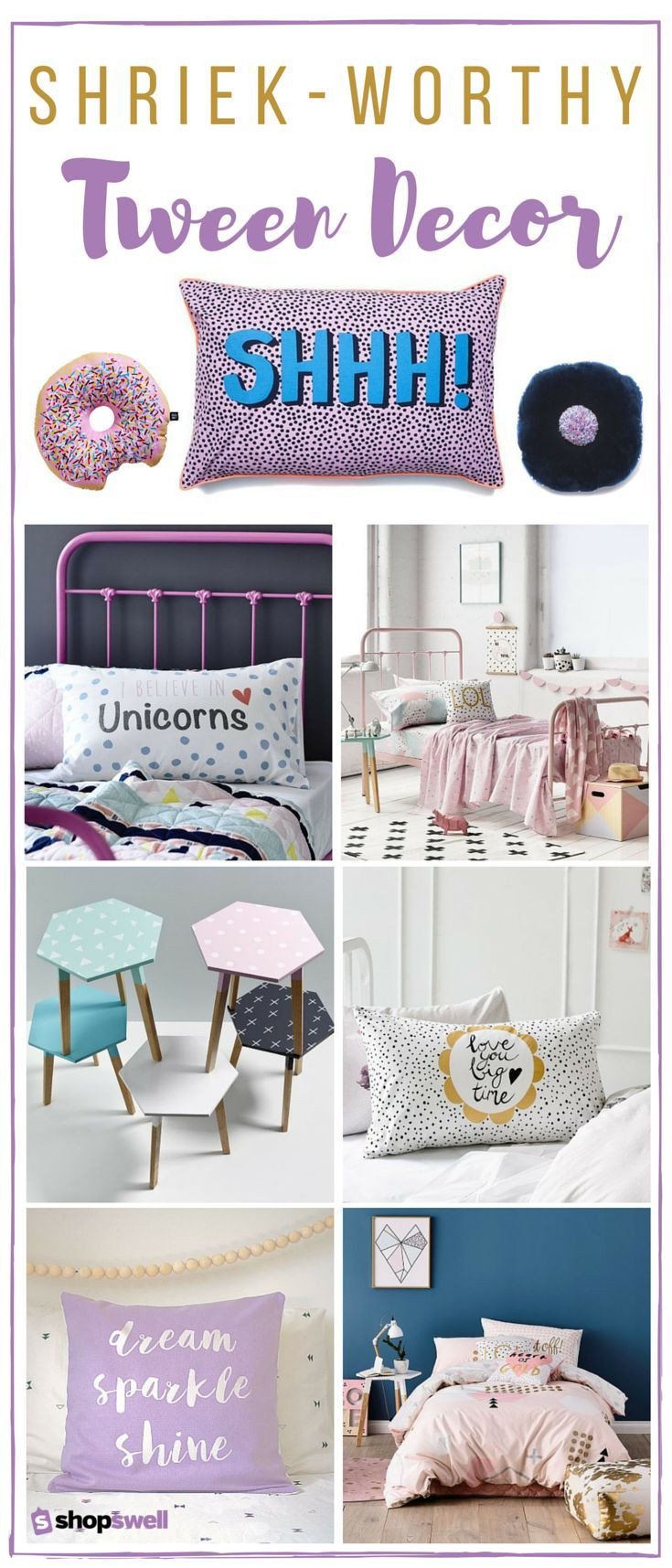 Room Decor Ideas for Tweens Best Of 26 Shriek Worthy Decor Essentials for the Tween Bedroom Home Decor &amp; Furniture