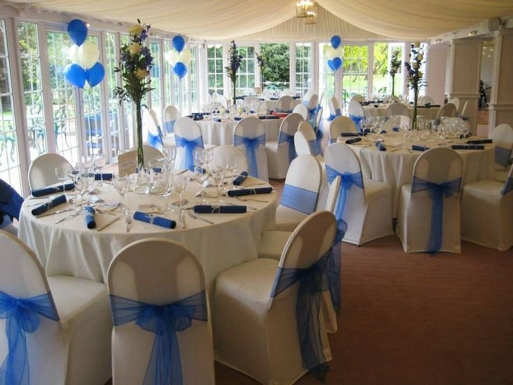 Royal Blue Decor for Weddings Awesome Royal Blue Wedding Decor Wedding Pinterest