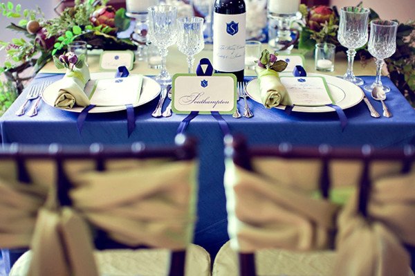 Royal Blue Decor for Weddings Fresh Most Popular Fall Wedding Colors Of 2014