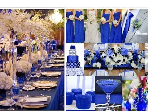 Royal Blue Decor for Weddings New Royal Blue Wedding Ideas