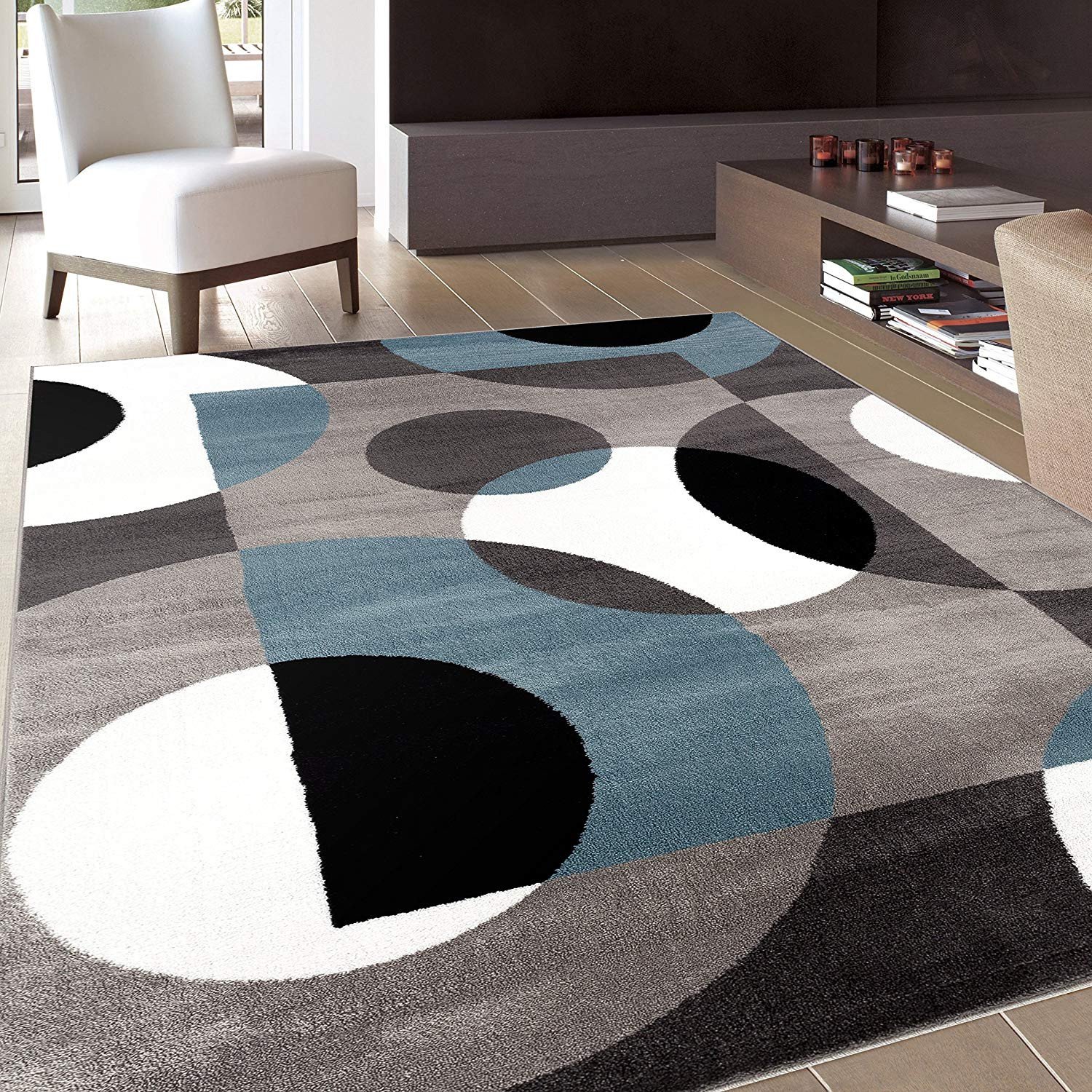 Rugs Contemporary Living Room Inspirational area Rug Modern Carpet Circles Designer Rug Living Room Dining Room Design