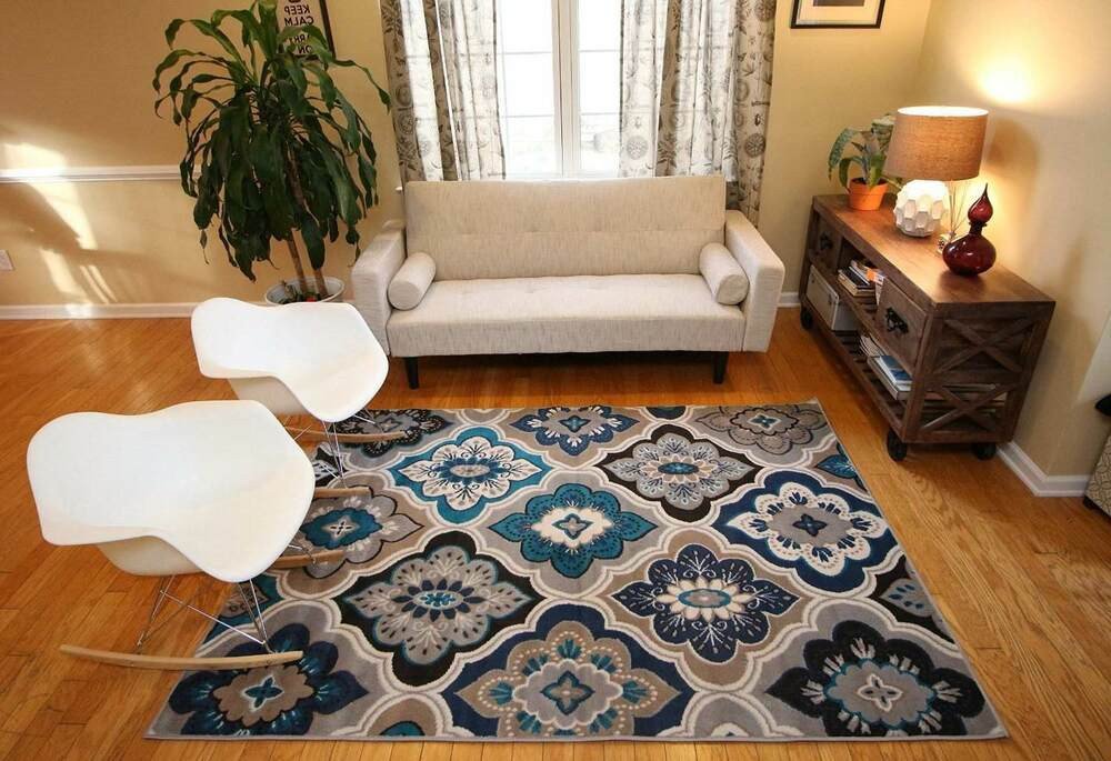 Rugs Contemporary Living Room Inspirational Rugs area Rug Carpet Floor Modern Blue Living Room Beige Contemporary New