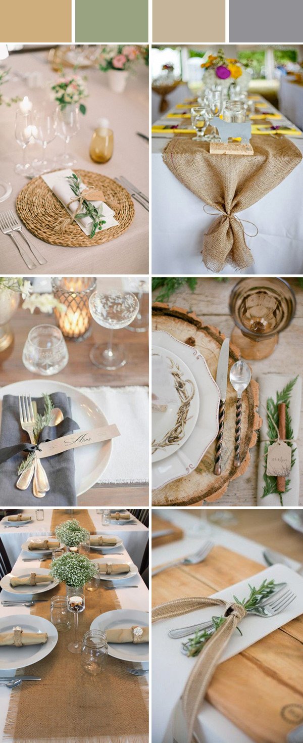 Rustic Table Decor for Wedding Best Of Wedding Table Setting Decoration Ideas for Reception