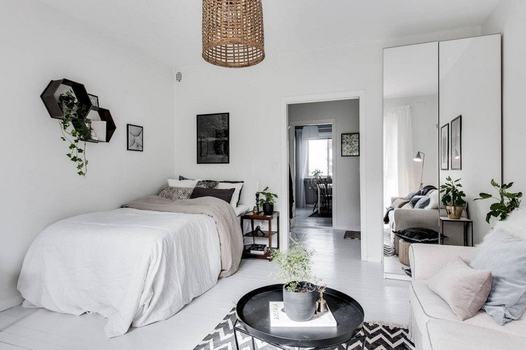 Scandinavian Decor On A Budget Luxury 55 Awesome Studio Apartment with Scandinavian Style Ideas A Bud Page 2 Of 58