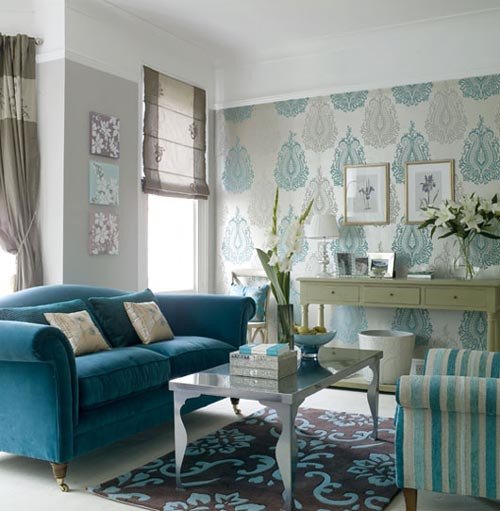 Small Blue Living Room Ideas Unique Living Room with Blue White Color Ideas