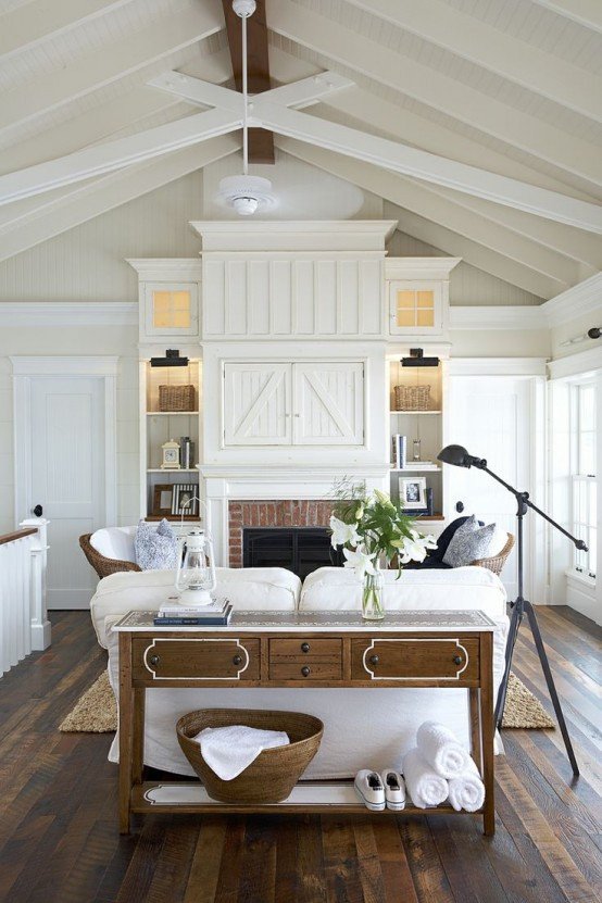 Small Farmhouse Living Room Ideas Unique 45 Fy Farmhouse Living Room Designs to Steal Digsdigs