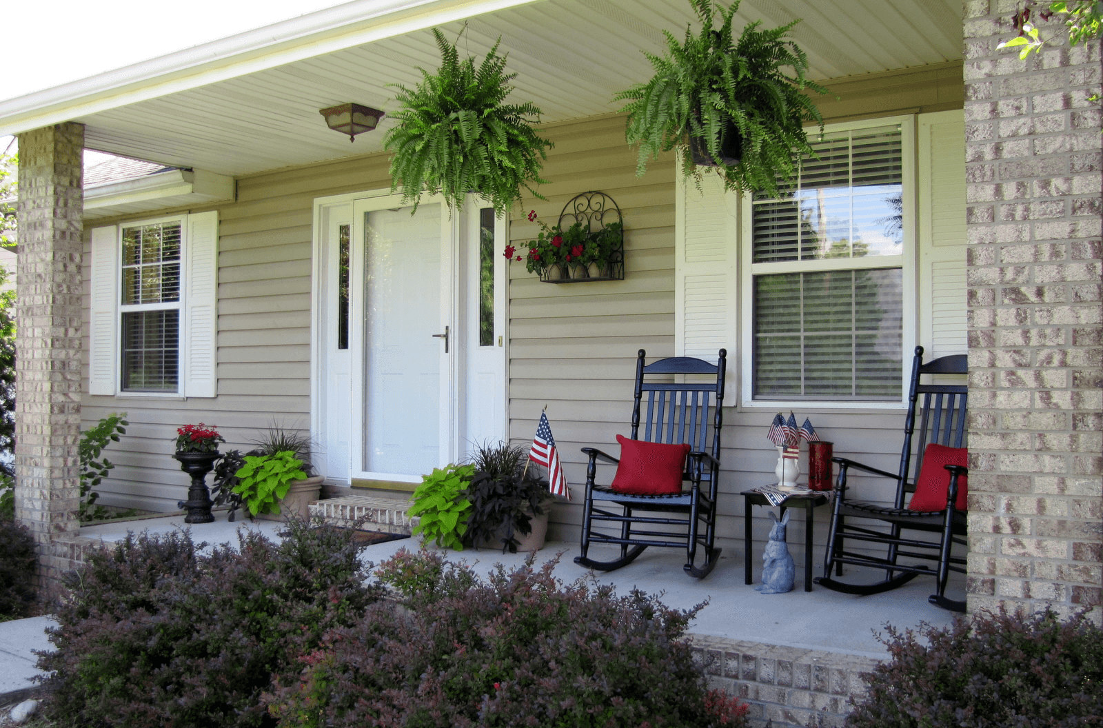 Small Front Porch Decor Ideas Lovely Small Front Porch Decorating Ideas