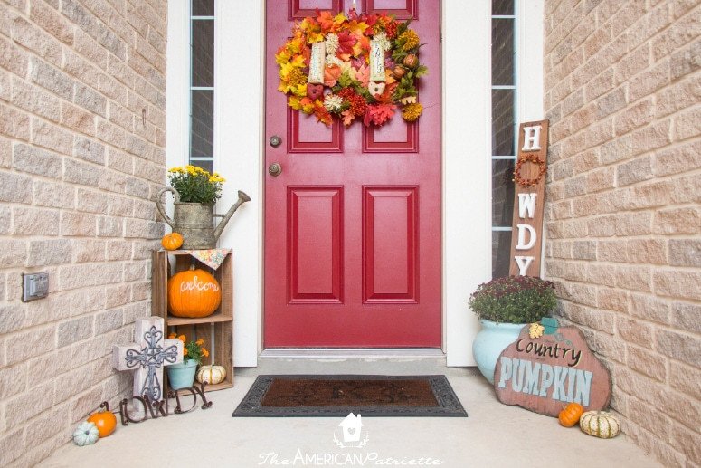 Small Front Porch Decor Ideas Unique Ideas for Decorating A Small Front Porch for Fall the American Patriette