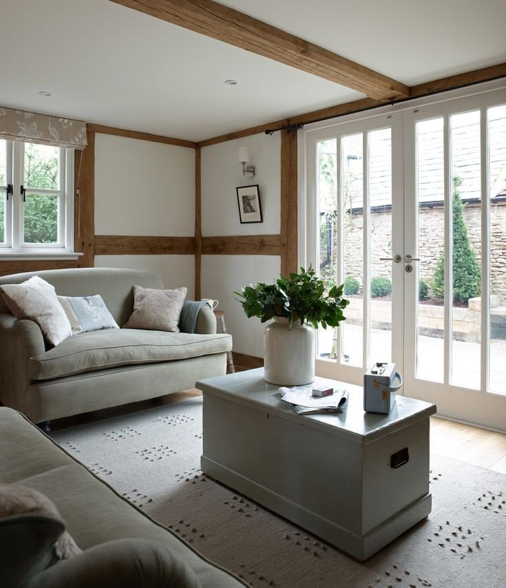 Small Living Room Ideas Doors Awesome Living Room to French Doors Eardisley Cottage Small House Swoon