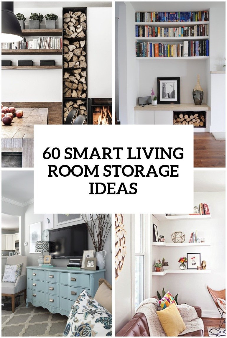 Small Living Room organization Ideas Lovely 60 Simple but Smart Living Room Storage Ideas Digsdigs