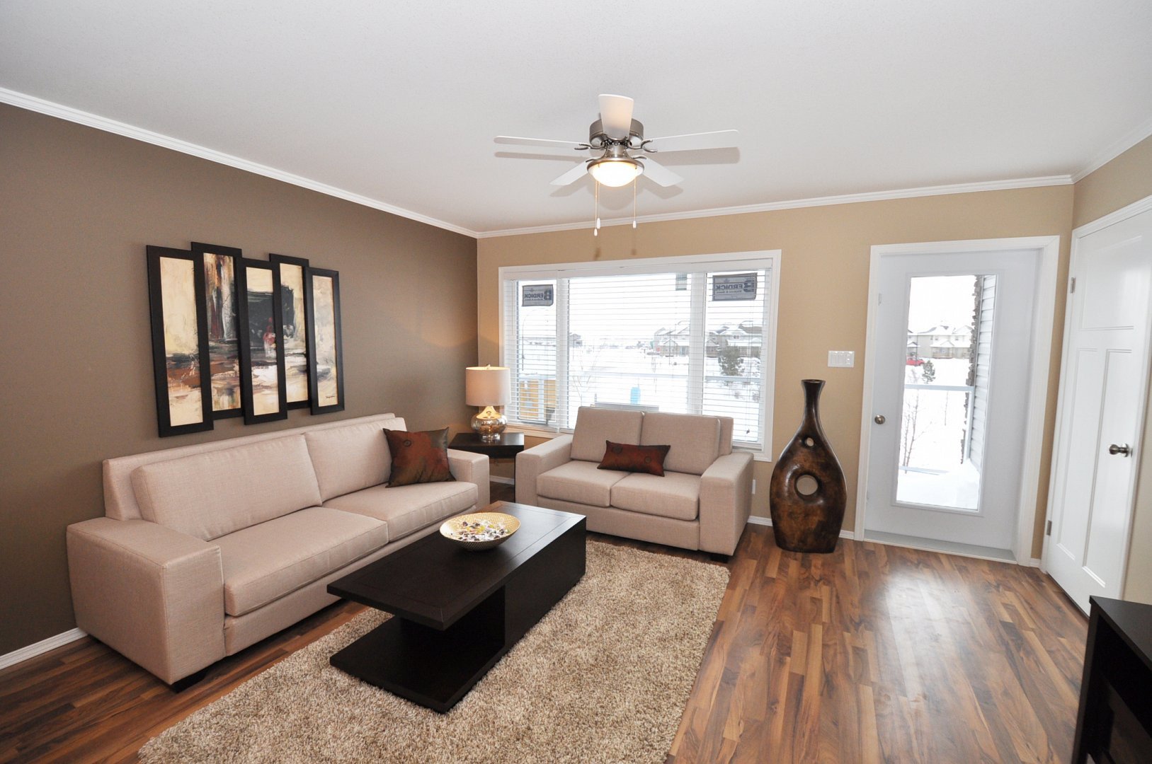 living room entrance townhouse