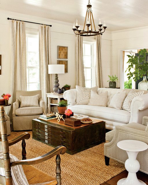 Southern Traditional Living Room Fresh 2012 southern Living Idea House Traditional Living Room atlanta by Historical Concepts