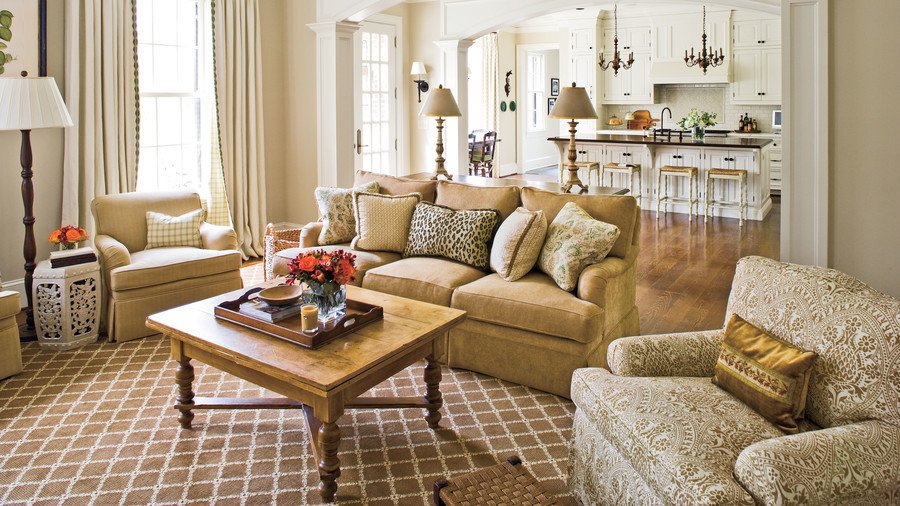 Southern Traditional Living Room Fresh Stylish Traditional yet Family Friendly Decorating southern Living
