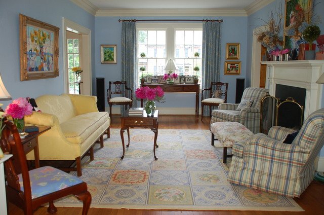 Southern Traditional Living Room Inspirational southern Homes Traditional Living Room Other by Arborgate Interiors