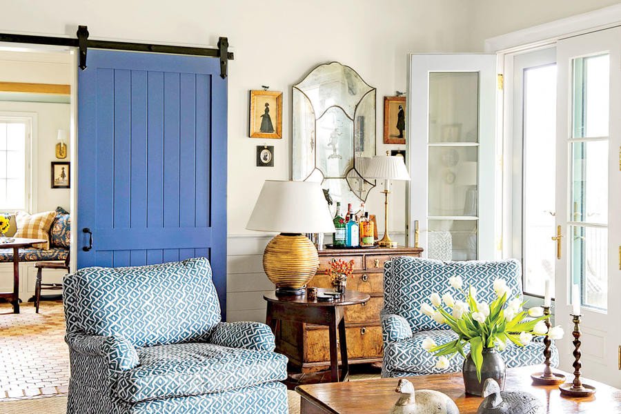 Southern Traditional Living Room Lovely Use A Barn Door 106 Living Room Decorating Ideas southern Living