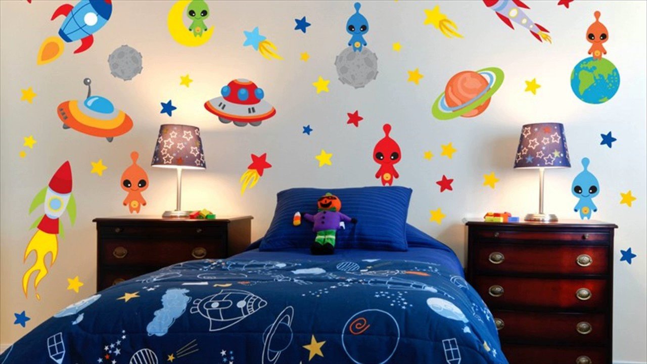 Space Room Decor for Kids Fresh Space theme Room for Kids