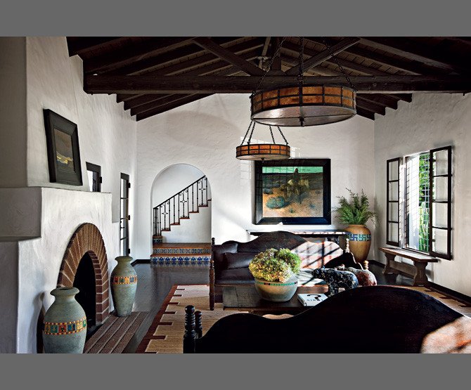 Spanish Style Home Decor Interior Beautiful Diane Keaton S Spanish Colonial Revival Style Mansion Hooked On Houses