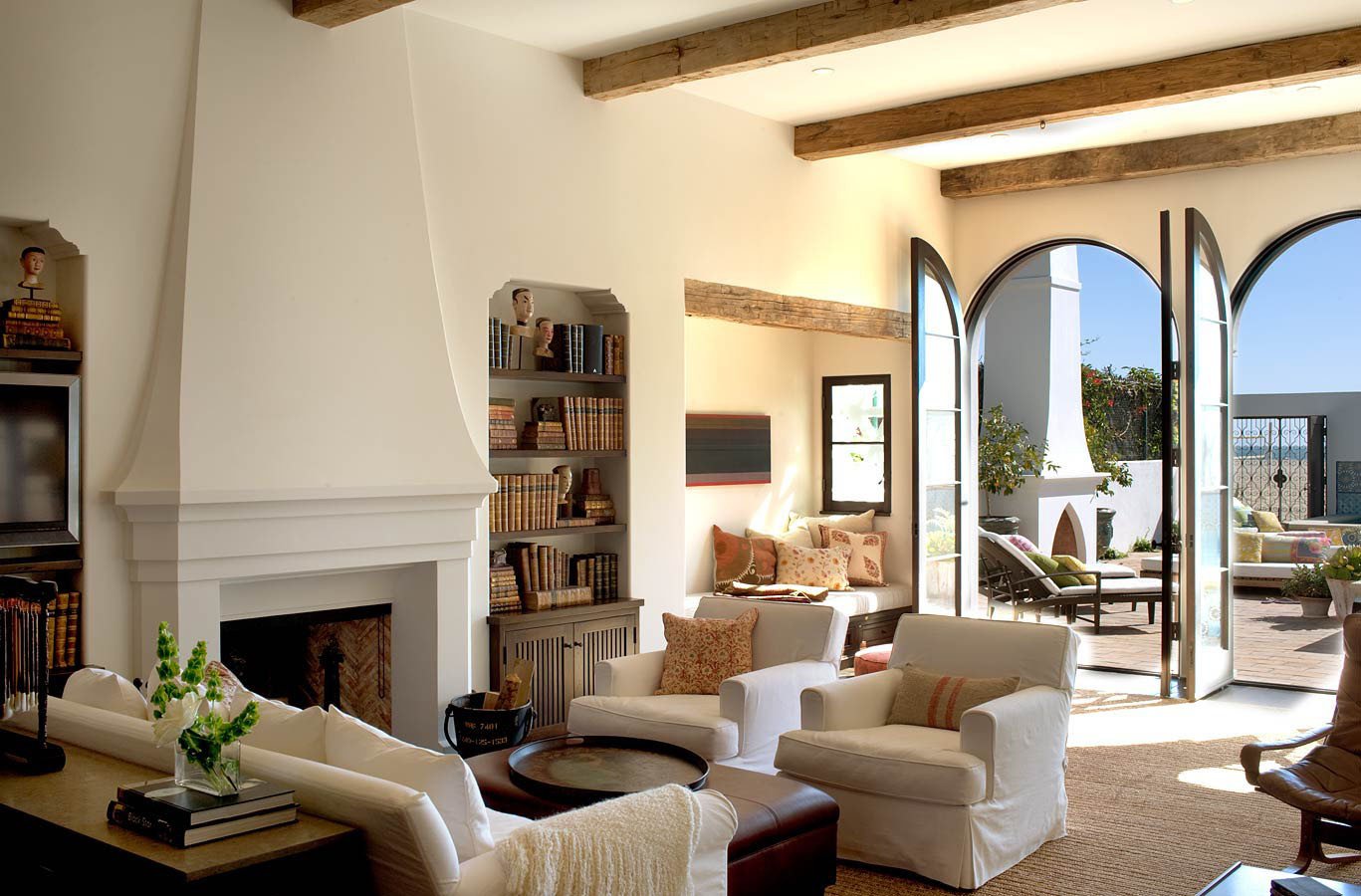 Spanish Style Home Decor Interior Luxury Spanish Colonial Beach House In Santa Monica Idesignarch