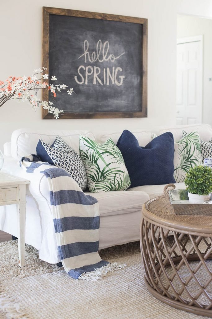 Spring Living Room Decorating Ideas Beautiful Living Room Spring Decorating Making Home Base