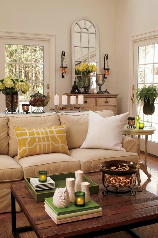 Table Decor for Living Room Beautiful 33 Cheerful Summer Living Room Décor Ideas