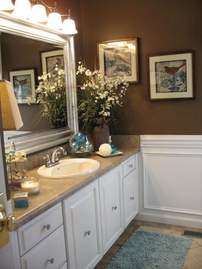 Teal and Brown Bathroom Decor New Best 25 Brown Bathroom Decor Ideas On Pinterest