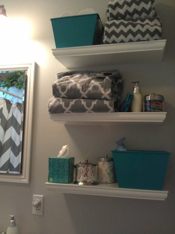 Teal and Gray Bathroom Decor Unique Hgtv Floating Shelves Woodworking Projects &amp; Plans