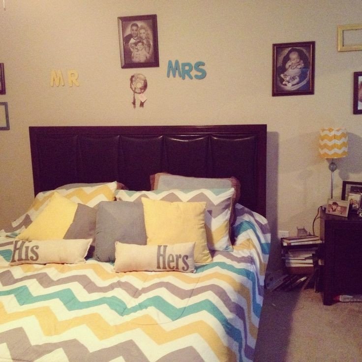 Teal and Gray Bedroom Decor Inspirational Yellow Gray Teal Chevron Bedroom Flores House New House Decorating Ideas