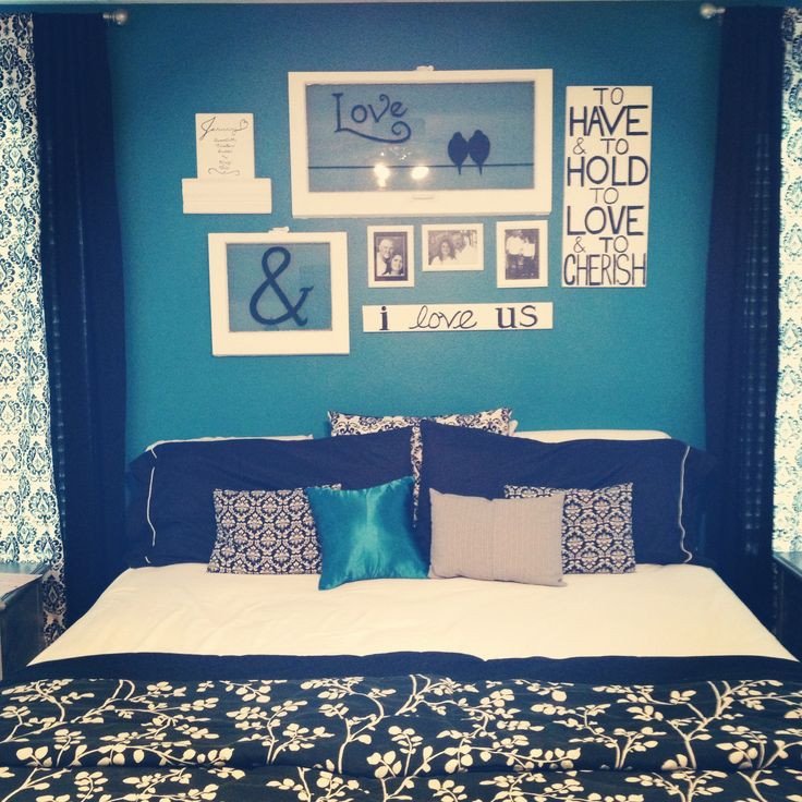 Teal and Gray Bedroom Decor New Teal Black Gray &amp; White Bedroom Bedroom Ideas Pinterest