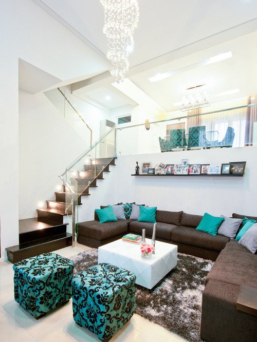 Teal Decor for Living Room Beautiful Working with Brown and Teal Kovi