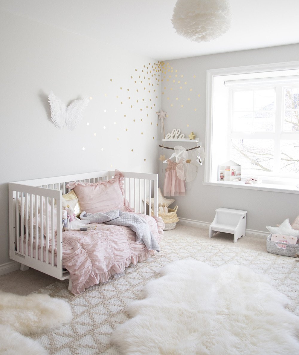 Toddler Girl Room Decor Ideas Fresh Ella S soft Pink and Gold toddler Room — Winter Daisy Interiors for Children