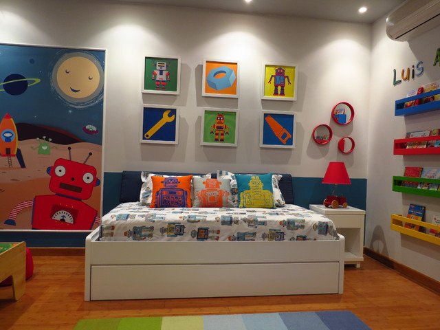 Toddlers Boys Room Decor Ideas Lovely Robot toddler Room