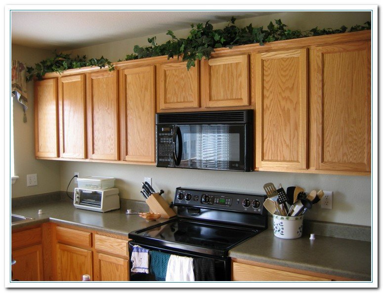 Top Of Kitchen Cabinet Decor Beautiful Tips for Kitchen Counters Decor