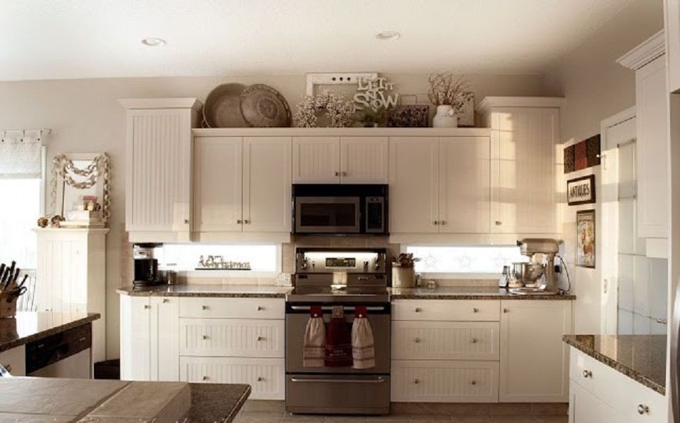 Top Of Kitchen Cabinet Decor Luxury Decor top Cabinets Accessories