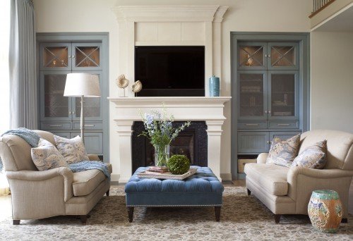 Traditional Blue Living Room Beautiful Traditional Living Room Ideas and S