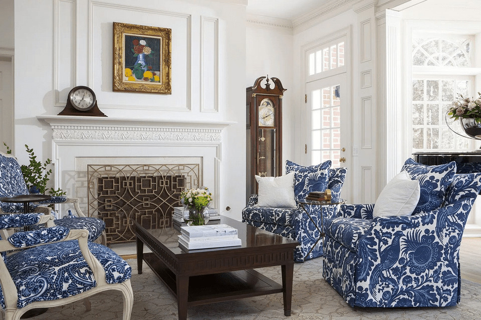 Traditional Blue Living Room Luxury 23 Traditional Living Rooms