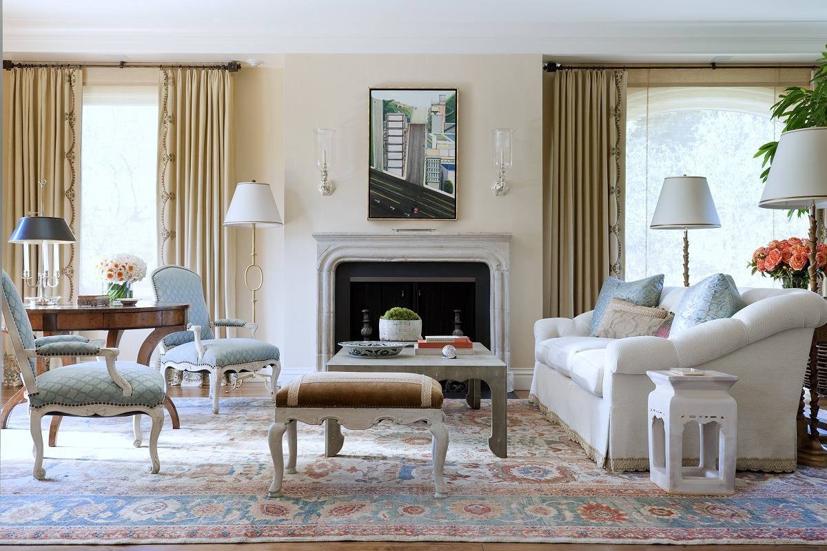 Traditional Chic Living Room Lovely Relaxed Traditional Style Pacific Heights