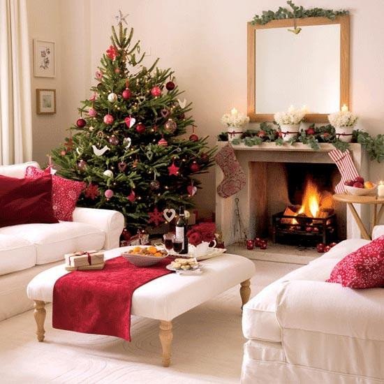 Traditional Christmas Living Room Fresh Merry Christmas Decorating Ideas for Living Rooms and Fireplace Mantels