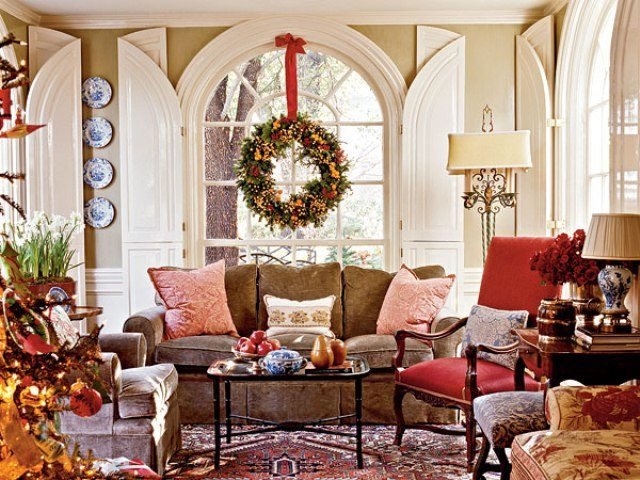 Traditional Christmas Living Room New A southern Accents Christmas the Glam Pad