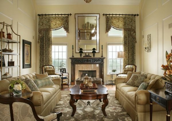 Traditional Draperies Living Room Awesome 10 Traditional Living Room Décor Ideas