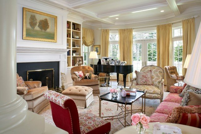 Traditional Eclectic Living Room Unique Eclectic Living Room Traditional Living Room Boston by Benson Interiors Inc