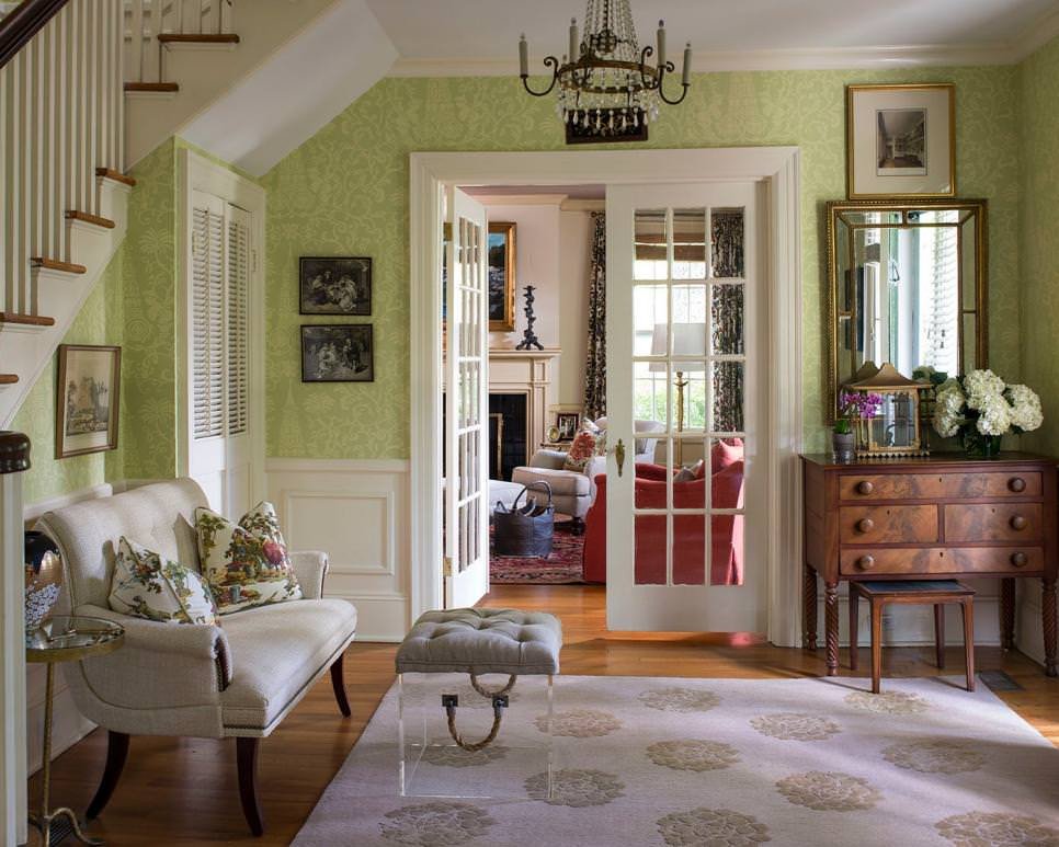 Traditional Green Living Room Lovely 23 Green Wall Designs Decor Ideas for Living Room