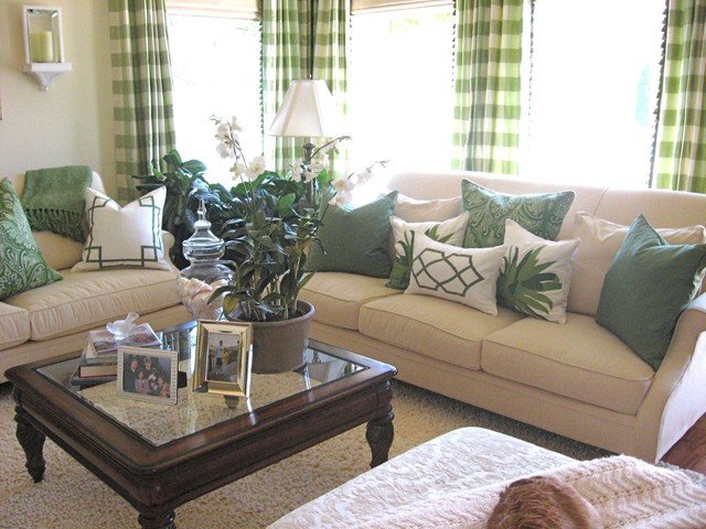 Traditional Green Living Room Lovely Green Living Room Traditional Living Room Los Angeles by Alexandra Rae Design