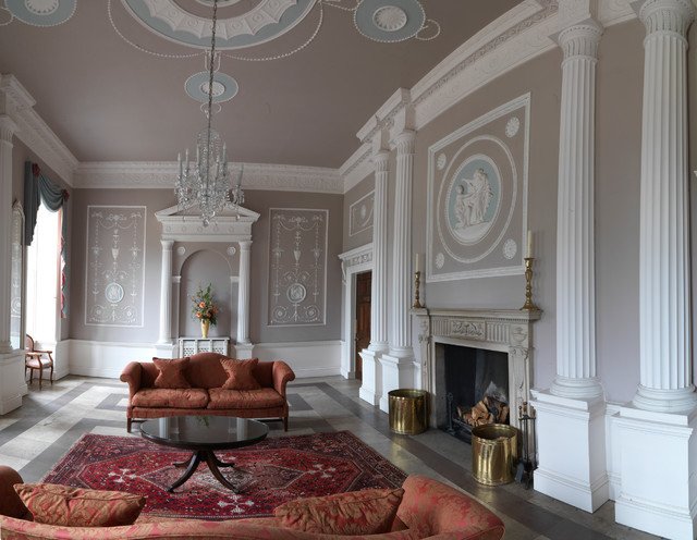 Traditional Living Room Apartment New Apartment In A Robert Adam Country House Traditional Living Room Other Metro by Icon