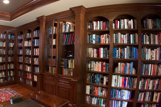 Traditional Living Room Bookcases Fresh Cherry Library Bookcases Traditional Living Room Baltimore by A Cut Inc